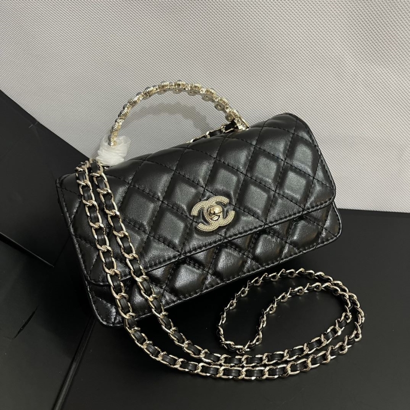 Ch**el top handle bags